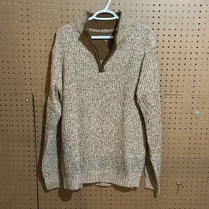 Men’s quarter zip sweater size medium